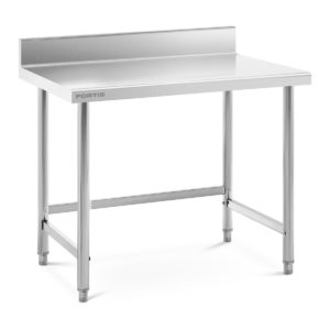 Инокс работна маса 120/70 