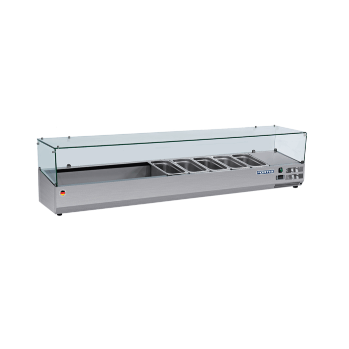 Салата бар 9xGN1/4 со стакло SB180GN14 - Image 1