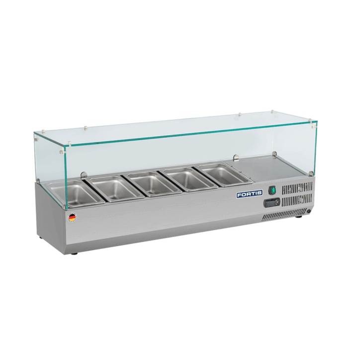 Салата бар 6xGN1/3 со стакло SB150GN13 - Image 1