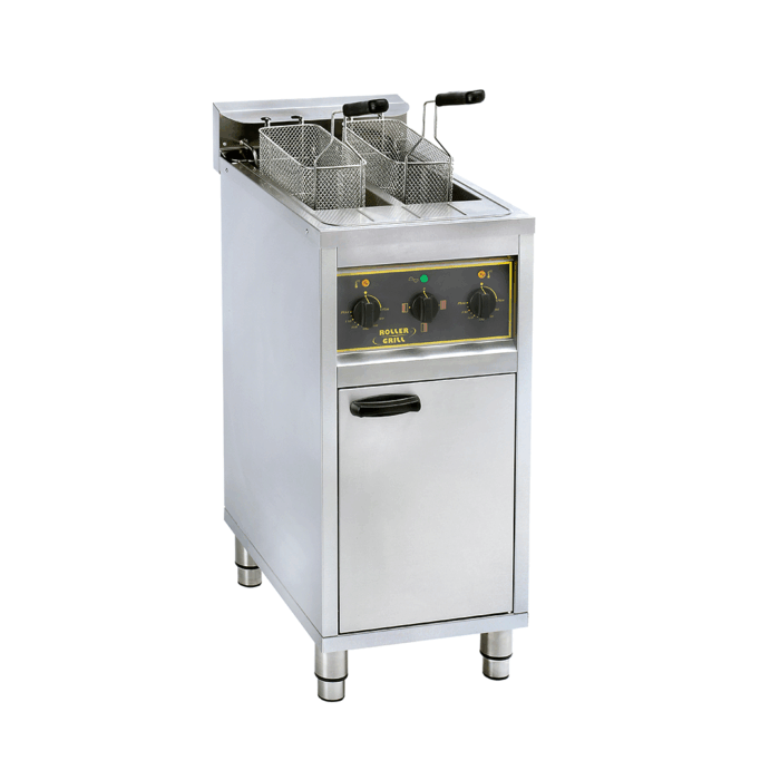 Електрична фритеза со основа 2x10l. RG-RFE20C - Image 1