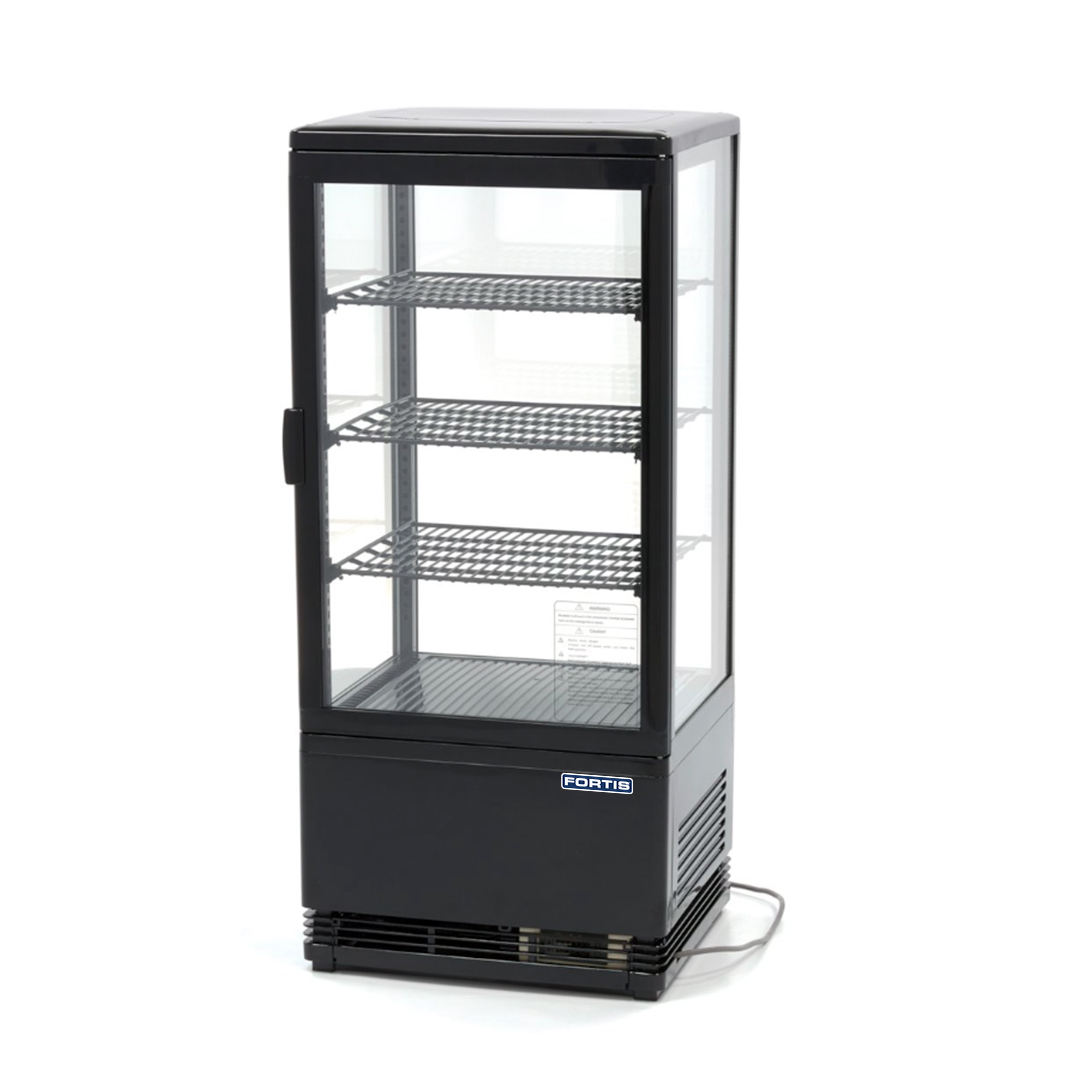 VRV80BB Разладна вертикална витрина 80л. црна VRV80B - Image 1