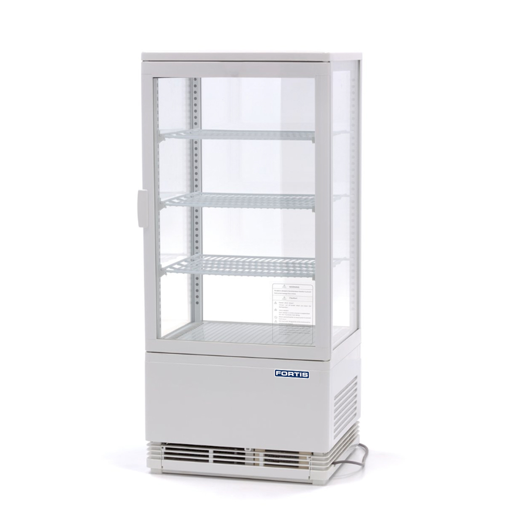 VRV80WW Разладна вертикална витрина 80л. бела VRV80W - Image 1